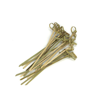 Eco-Friendly Disposable Bamboo Skewers for Fruit and Cocktail Decorations