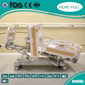 ICU electric hospital bed