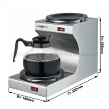 Double/Single Coffee Burner Decanter Warmer Coffee Pot Heater Coffee Pot Warmer