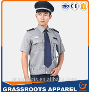 Formal color hot sale design wholesale security guard uniforms