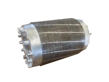 Motor rotor core for electric motor