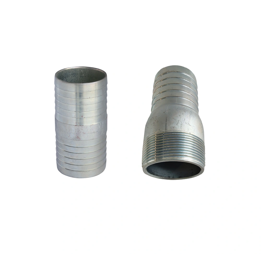 Steel Heavy Duty Multi Hose Shank King Nipple Kc and Ferrule