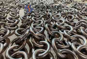 Customizable Round Cast Chain for Kilns