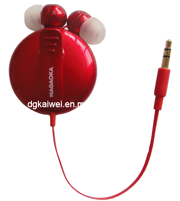 Retractable Earphone (KW-704)