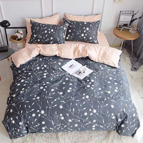 Reversible Cotton Percale Printed Duvet Covers