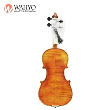 Commercio all&#39;ingrosso popolare violino in acero fiammato bello