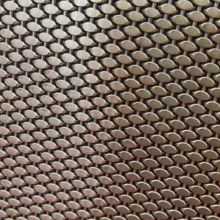 Decorative Metal Copper Wire Perforated Mesh Sheets for Walls