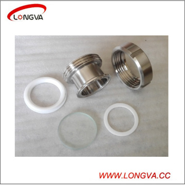 Sanitary Stainless Steel Pipe Fittings Union Type Sight Glass