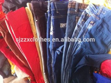 sorted second hand clothing used clothes summer high quality styles summer used ladies cotton pants used clothing/cloth