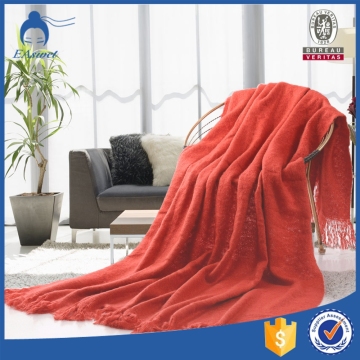 Heavy Winter Acrylic Throw Warm Knitted Throw Blanket