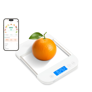 Smart Bluetooth Nutrition App Digital Kitchen Scale with Nutritional Calculator