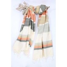 100%Cotton Tunisian Hammam Towel Foutah