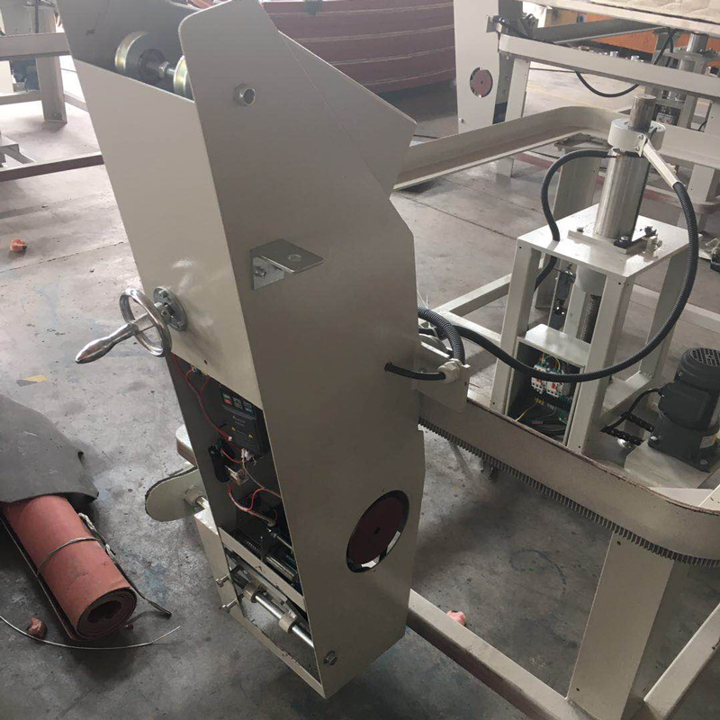 Mattress edge banding machine for mattress manufacturing