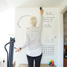 College Dorm Home Whiteboard Idea For Bedroom