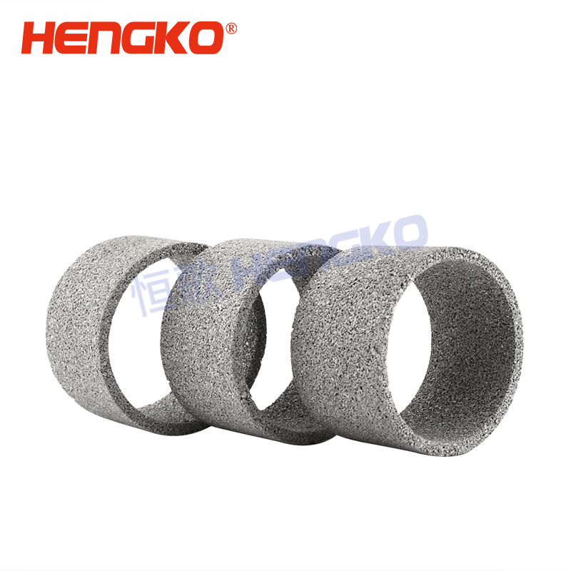 Sintered porous metal tube filter stainless steel 316 316L filter tube