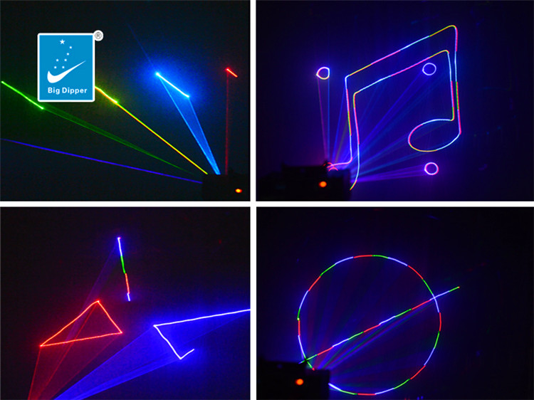 dj lights Big Dipper Betopper Seven Stars B2000+RGB DMX Scanner Laser Lights