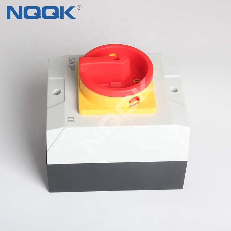 Sealed power cut-off switch