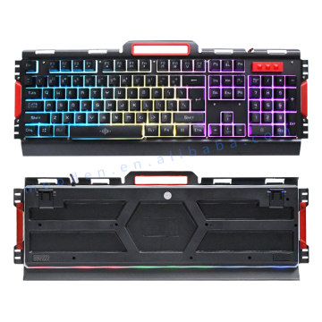 D Gaming Wired Keyboard Mouse Combo Set USB LED Colourful Keyboard Mouse K33 for Gamers