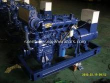 90KW / 112.5KVA Marine Type Diesel Generator Set, 380v / 22