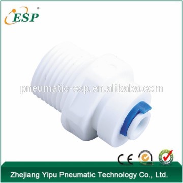 ESP straight union connectors white water fittings plastic tube tools