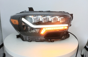 4X4 Accessories Headlamp For Toyota TACOMA 2016-2020 LED Quad Lens