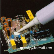 One component, fast curing, semi-fluid gray thermal conductive RTV silicone casting rubber