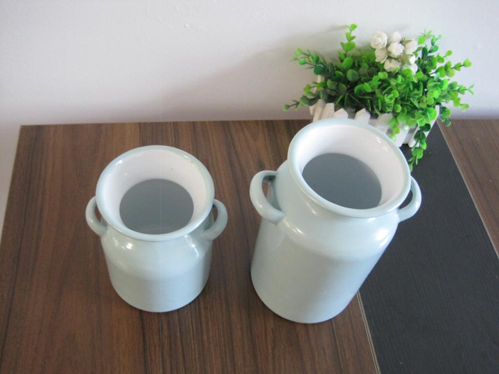 customized Enamel Tea Kettle,Enamel Milk Pot With Handle