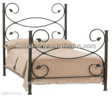 Cast Iron Metal rectangle bed metal bed