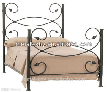 Cast Iron Metal rectangle bed metal bed