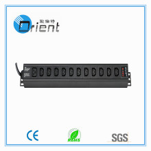 rack mount pdu IEC C13 PDU with current display(Electrical plug &sockets)