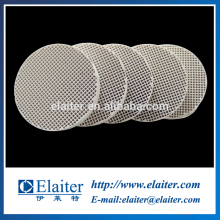 Ceramic honeycomb filter slice, extruded ceramic filter, ceramic molten metal honeycomb filter