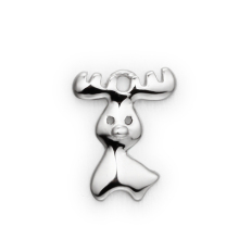 Wholesale fashion silver jewelry accessory of animal shape silver charm from Renfook