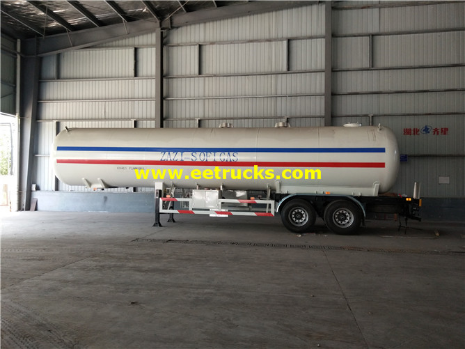 45 M3 LPG Tank Semi Trailers