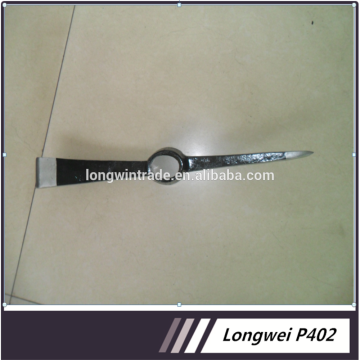 free forged steel gardening pickaxe P402 gardening tool
