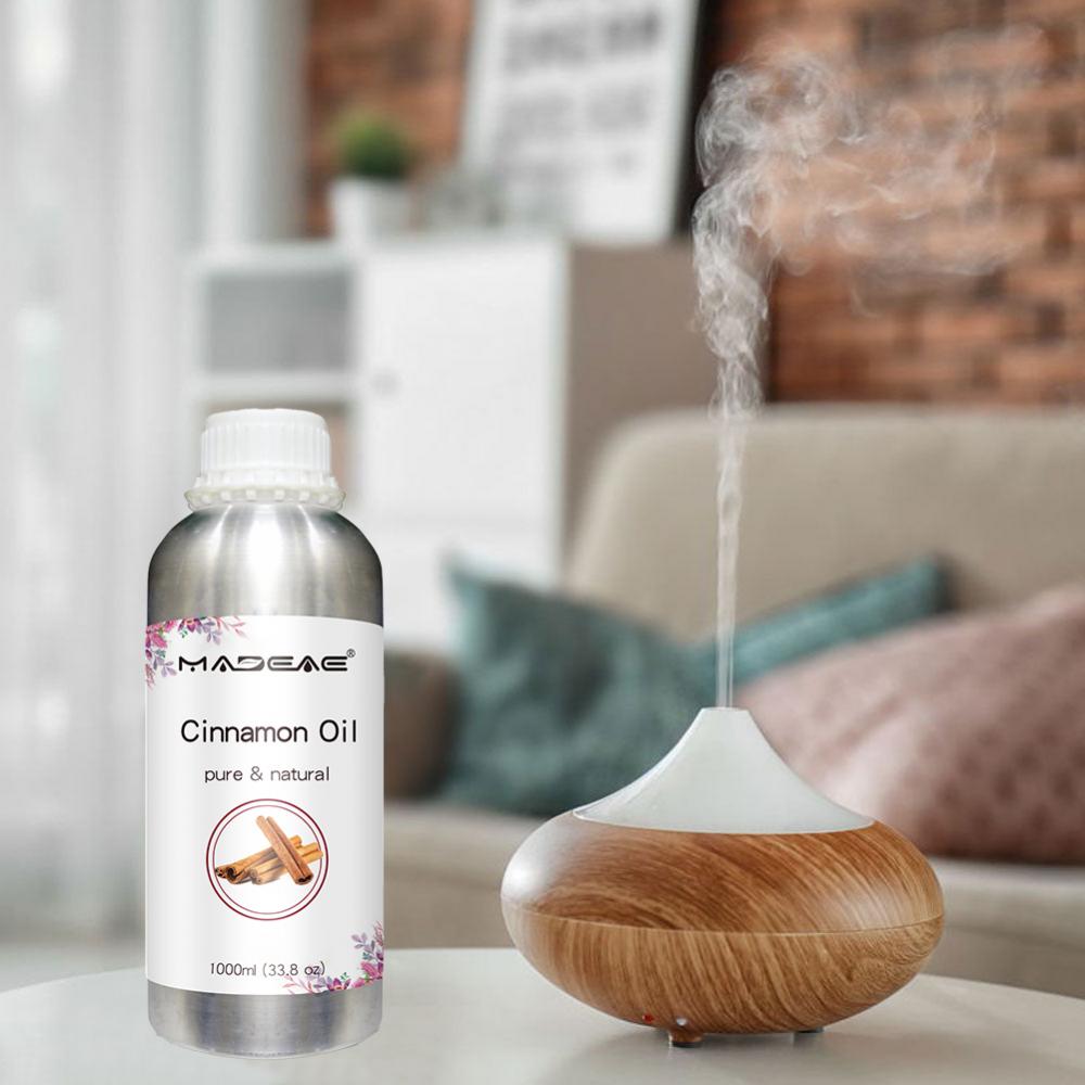 Vente vendant 100% qualité d&#39;huile de cannelle pure 100% assurée aromathérapie à la cannelle à cannelle bas prix