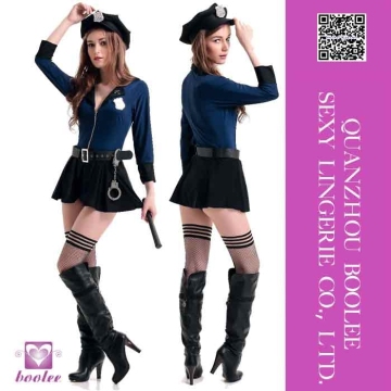 New fashion super sexy cheap Sexy police unifrom Sexy halloween costumes for women