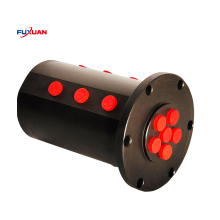 6 Passages Rotary Unions Rotary Timing Valve Multi-Station Rotating Union