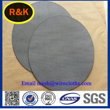 ss316 sintered mesh disc filter