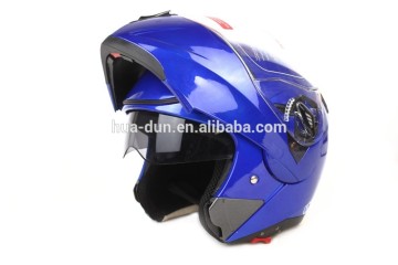 flip up helmet with double visor,dot approved helmet HD-701