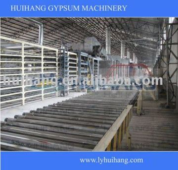 Gypsum board production equipment
