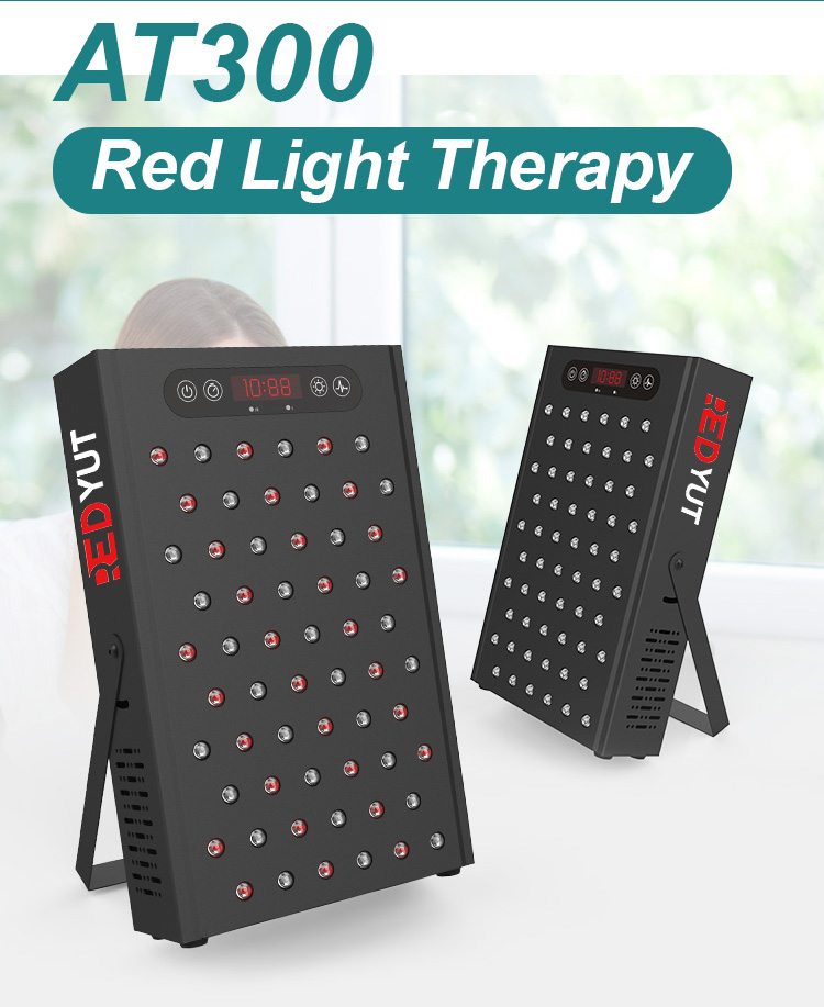 2022 Rotlichttherapieständer tragbar 300 W Anti -Aging 660 nm Rotlicht 850 nm Infrarot -Therapie Licht zur Schmerzenslinderung