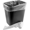 Recycling 35x50 Plastic Trash Can Bag Black Professional 55-60 Gallon Garbage Packaging Bag