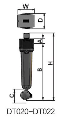 High Efficiency Compressed Air Precision Coalescing Filter with 0.01 Micron Filtration Performance