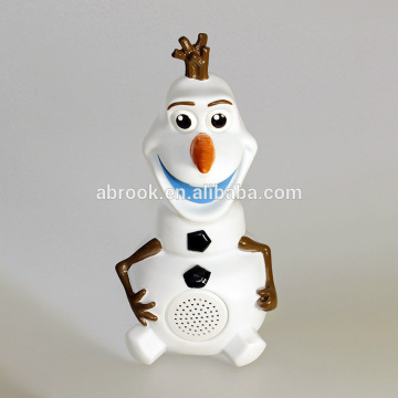 New arrival snowman cartoon promotional gift bluetooth speaker