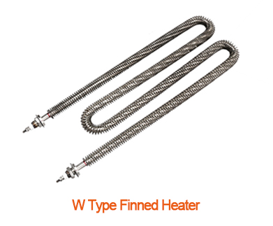 round shape stainless steel 304 industrial air heating Tubular electric tube fin heater