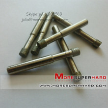 Electroplated Diamond mounted points for carbide