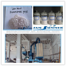 the acid dry fluorspar powder 97% 98%
