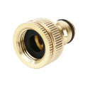 Brass garden hose tap adaptor