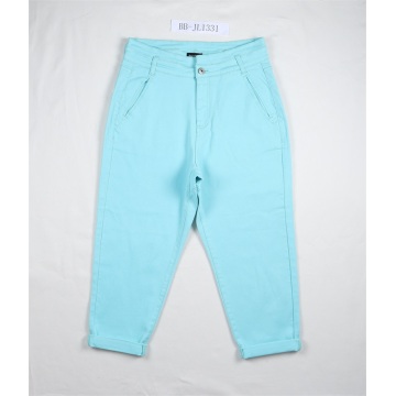 Sky Blue Ladies Casual Jeans Groothandel