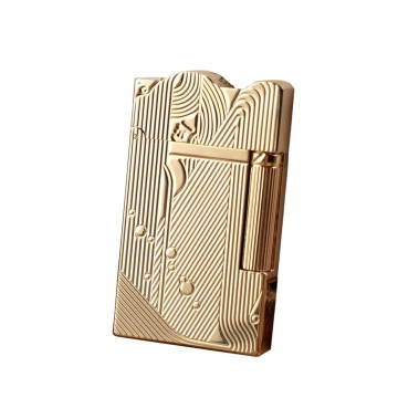 High-End Animation Joint Name Pure Brass Lighter Gift Box - Handmade Kerosene Lighter